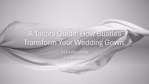🔷A Tailors Guide: How Bustles Transform Your Wedding Gown.🔷 | Bridal Styling & Alteration Tips 👗