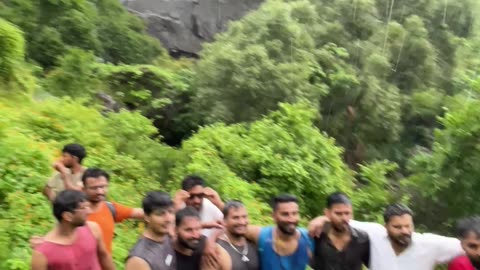 Beautiful waterfall in Udaipur INDIA 🇮🇳 😍