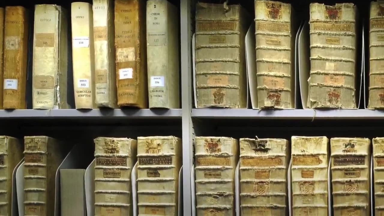 The Vatican Apostolic Archives Has 53 MILES OF SHELVING