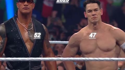 John Cena and rock