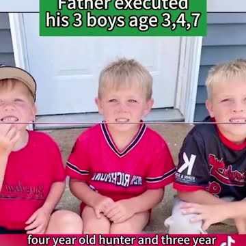 I don’t know anyone could ever do this to their children! 😡😡😡😡