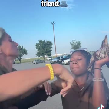 Just give her a hug! It’s not gonna kill ya! 😂😂😂