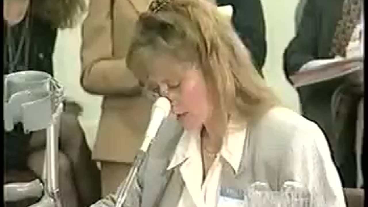 1999 Hep B hearing. Nurse who lost ability to walk from a demyelinating polyneuropathy