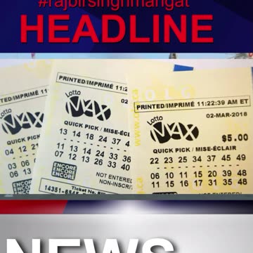 Massive $70 million lottery was won in this province in Canada