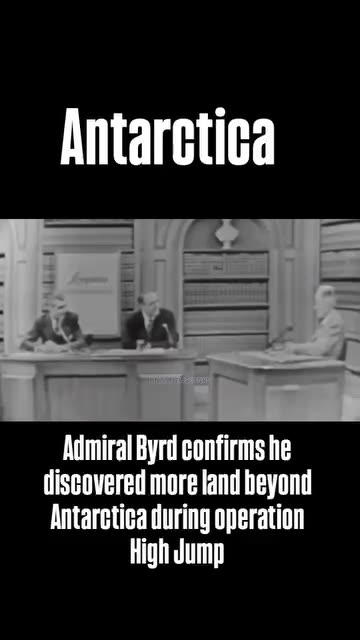 Admiral Richard E. Byrd (Full Interview) Operation Highjump Antarctica