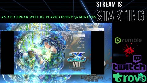 Welcome to my First Ys game!