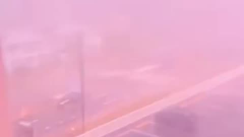 Extreme level of thunderstorm and lightening