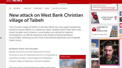 BREAKING: Christians in Israel Are Under Attack—This Is Pure Evil by Capturing Christianity