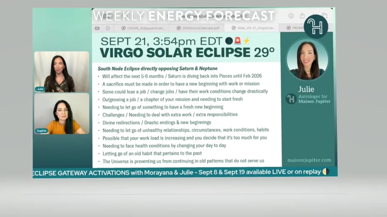 Virgo Solar Eclipse