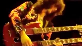 Led Zeppelin performs "Stairway to Heaven" live at Earls Court, 1975.