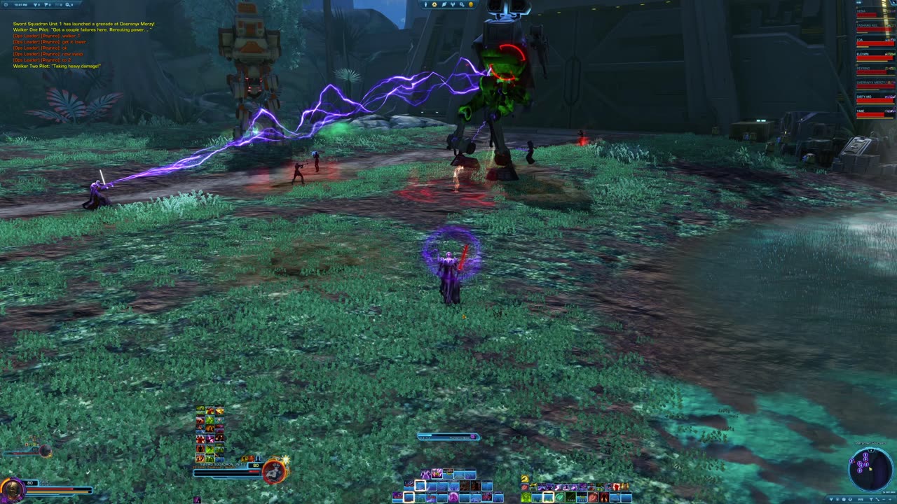 SWTOR Boss Fight - The Sword Squadron Attempt 2 | Temple of Sacrifice in 4K