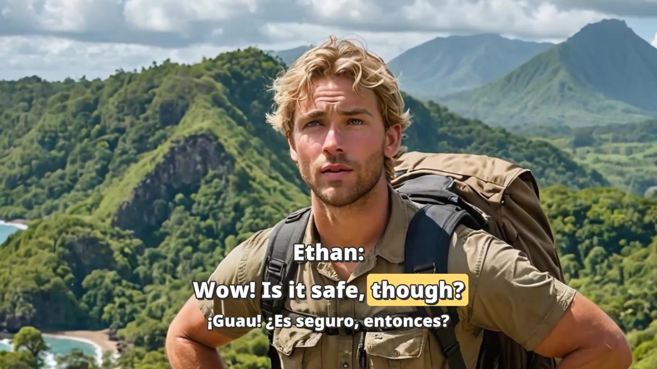 Extreme Adventures in Vanuatu | Diálogo Bilingüe Inglés-Español con Subtítulos