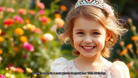 Royals mark Charlotte's 10th birthday with sweet new snap