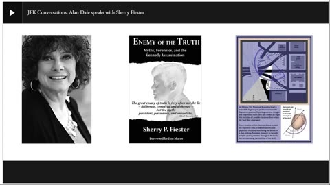 JFK Conversations- Alan Dale speaks w Sherry Fiester on her Book