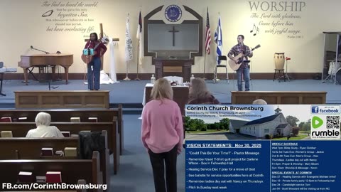 Corinth 11-30-2025: Could This Be Your Time?