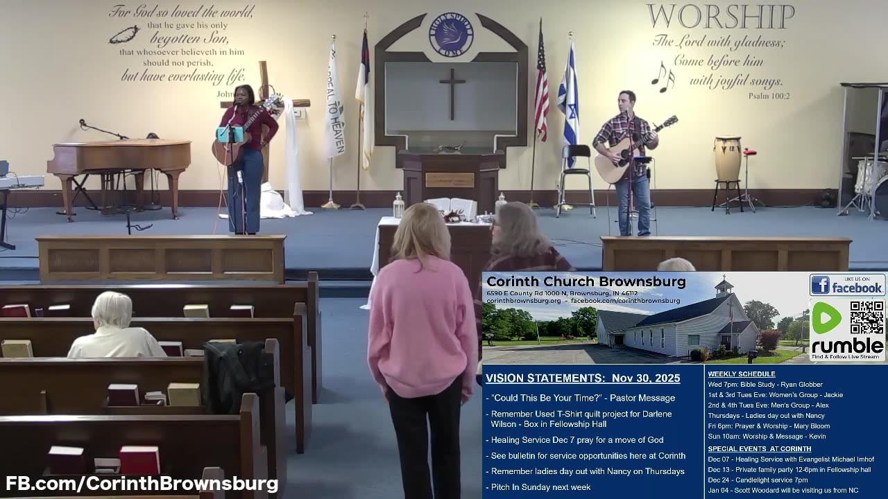 Corinth 11-30-2025: Could This Be Your Time?