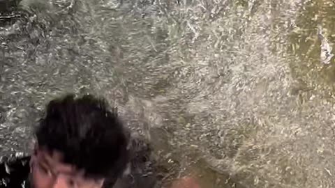 Football Fan Falls Into Moat Surrounding Pitch