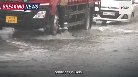 Delhi Storm Havoc: Flights Delayed, Terminal 3 Damaged as Record Rainfall Batters City