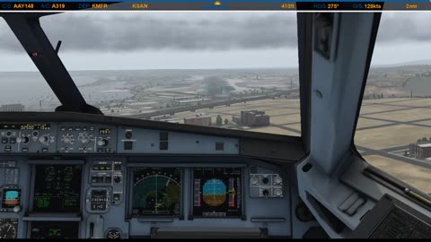 Landing in San Diego (KSAN)