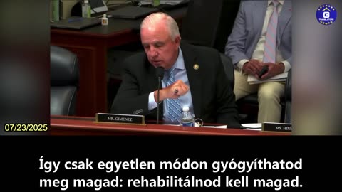 【HU】Carlos Giménez képviselő a Kínától való elszakadásra szólít fel