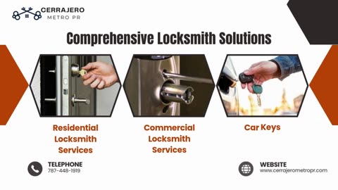 24 / 7 Locksmith Services in Puerto Rico - Cerrajero Metro PR