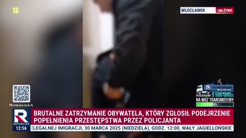 Pamiętacie to zatrzymanie człowieka na oczach płaczących dzieci⁉️