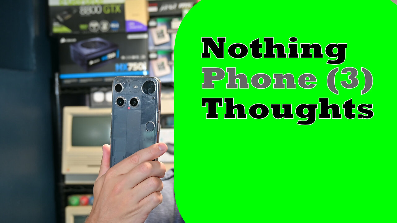 Nothing Phone (3) After One Month Thoughts