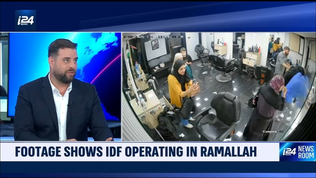 FO0TAGE SHOwS IDF OPERATING IN RAMALLAH