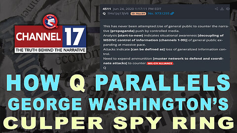 NT Clips: How The Modern Q Operation Parallels Washington's Culper Spy Ring