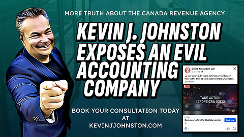 💥 Kevin J. Johnston EXPOSES a Crooked Accounting Firm Using Fear Tactics! 💥