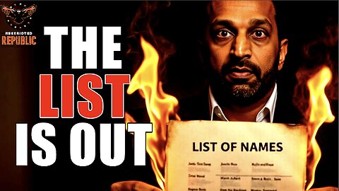 The List is Out! Brace for Impact! D.C. on Alert!
