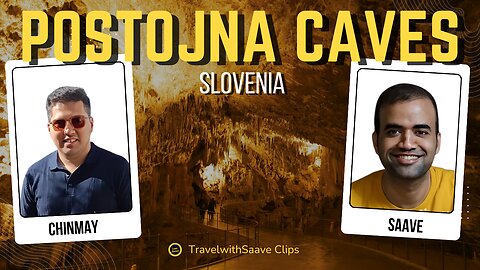 Watch This If You Plan To Visit Postojna Caves | Ft. Chinmay Pradhan | TravelwithSaave Clips