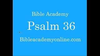 Psalm 36