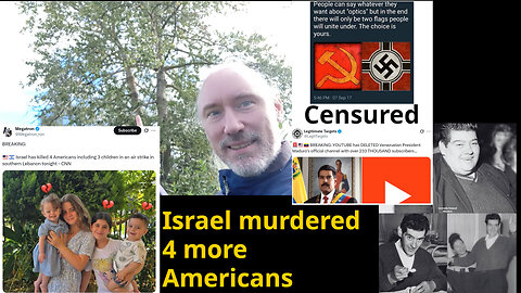 More Charlie Kirk theories. Farage+Kemi Zionism. Capital flees Chabad Milei. Inverse Adam Schiff👍