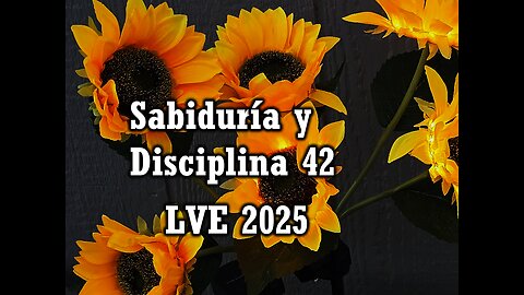 Sabiduría y Disciplina 42