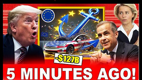 Trump & Tesla Loses $127B in One-Day Market After EU & Canada Retaliate Trump’s Tariffs Impose!!