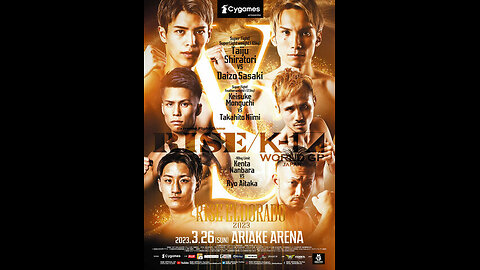 RISE ELDORADO 2023 - Mar 26 2023 - Ariake Arena, Koto City, Tokyo