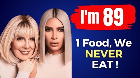 Kardashian Grandma (89) still looks 65 🔥 I Avoid 1 FOOD & Don't Get Old