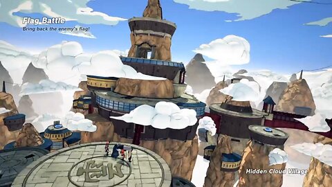 SHINOBI STRIKER FLAG BATTLE!!!!