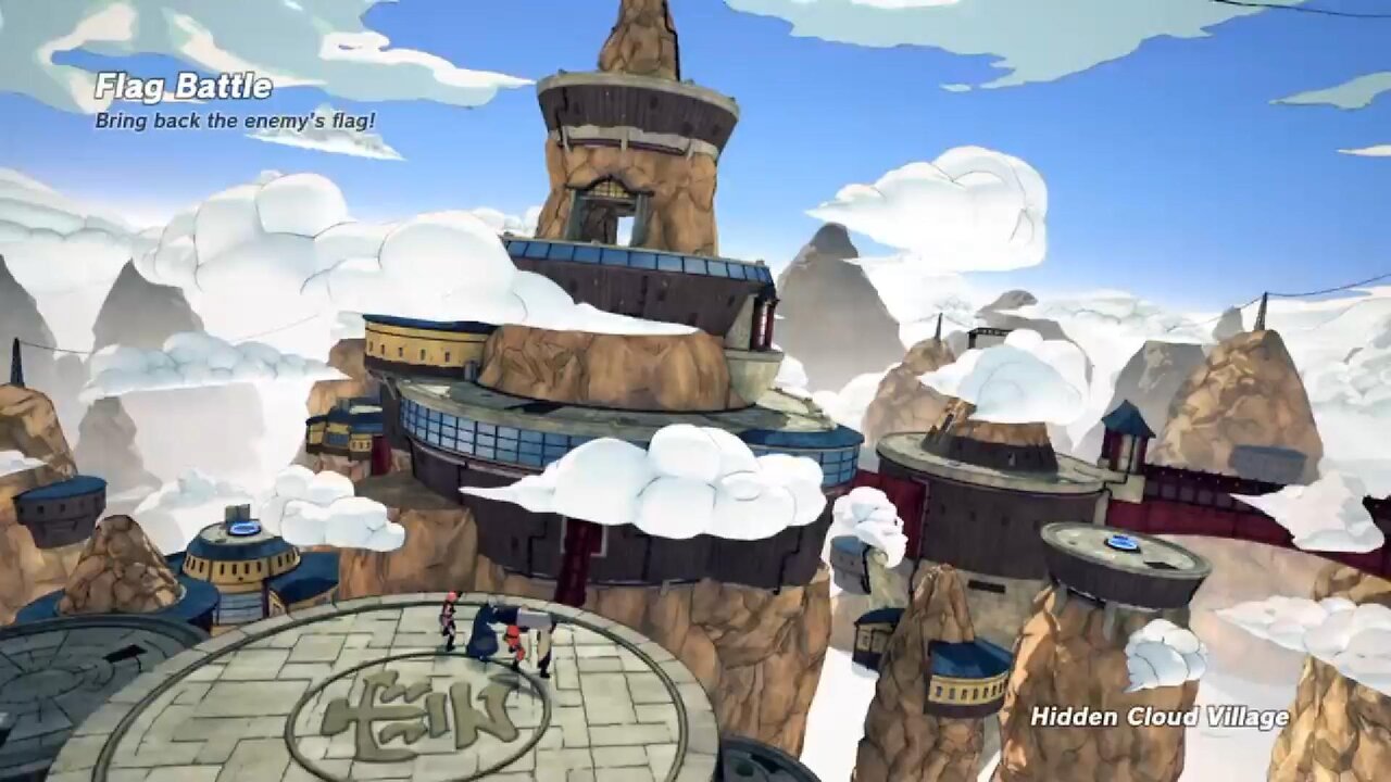SHINOBI STRIKER FLAG BATTLE!!!!
