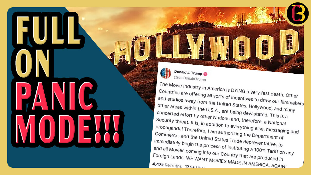 Hollywood PANICKING After Trump’s Tariff Announcement for Foreign Produced Films