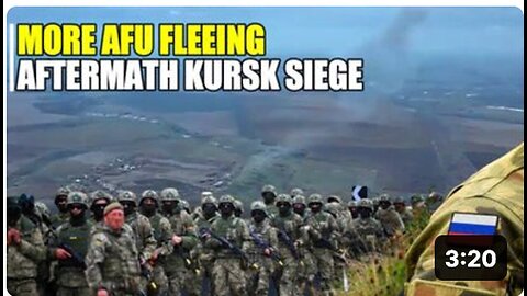 "Ukrainian Soldiers Flee Kursk at Bullet-Speed!"