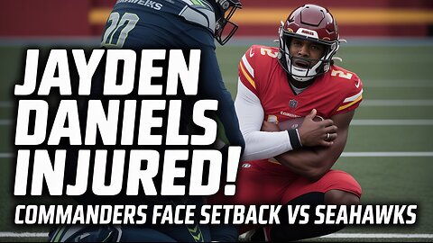 Seahawks Rout Commanders 38-14 | Jayden Daniels Left Elbow Injury Update