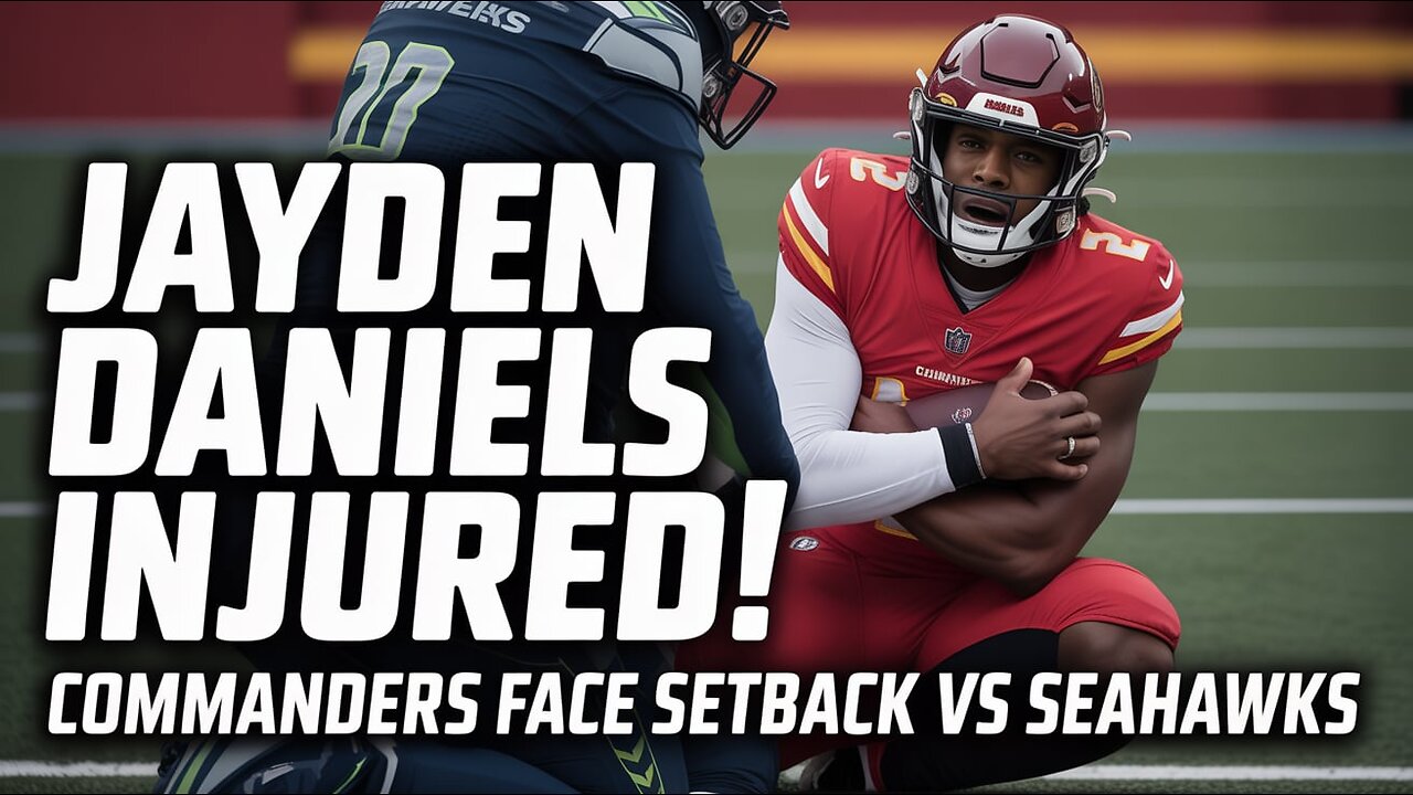 Seahawks Rout Commanders 38-14 | Jayden Daniels Left Elbow Injury Update