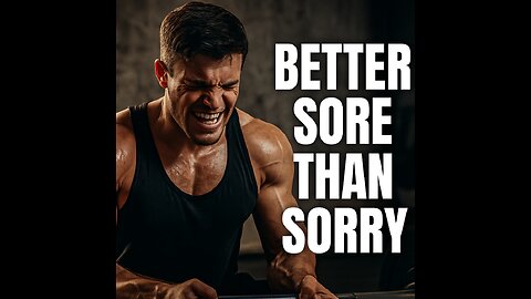 Better Sore Than Sorry | 60 Seconds of Raw Fitness Motivation 💪🔥