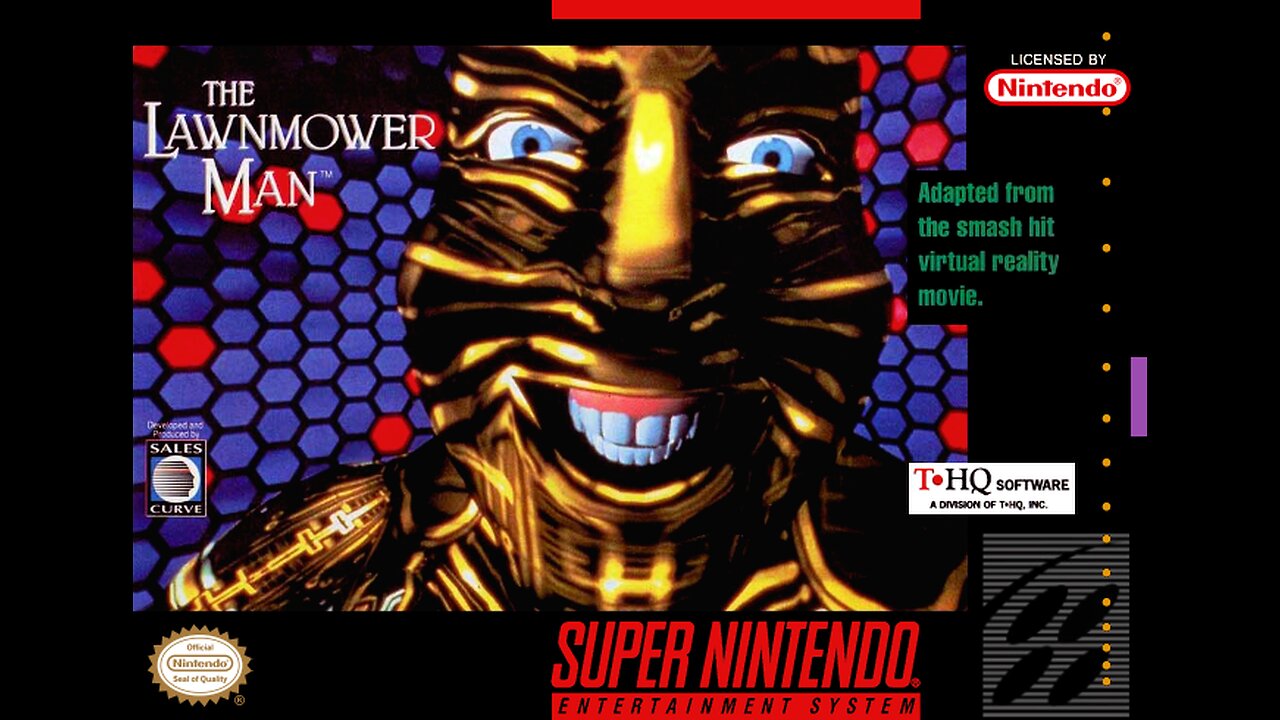 The Lawnmower Man - Story Intro & Gameplay Demo