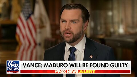 JD Vance SHREDS Jasmine Crockett on Maduro Claims