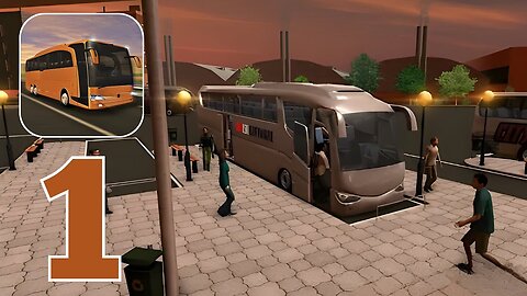 Coach Bus Simulator - Gameplay Walkthrough | Part 1 (Android)
