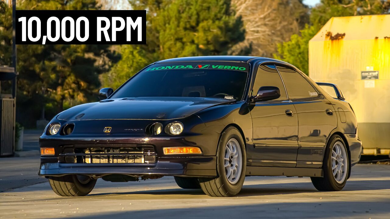 312 HP K24 ITB Acura Integra! 10,000 RPM Plus VTEC!