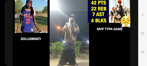 SOLLUMINATI NEED TOO BE STOPPED REACTION PLAY AGAINST D LEAGUE PLAYAS WIT HIS TEAM SCORE 42 PT 💪🏾🔵